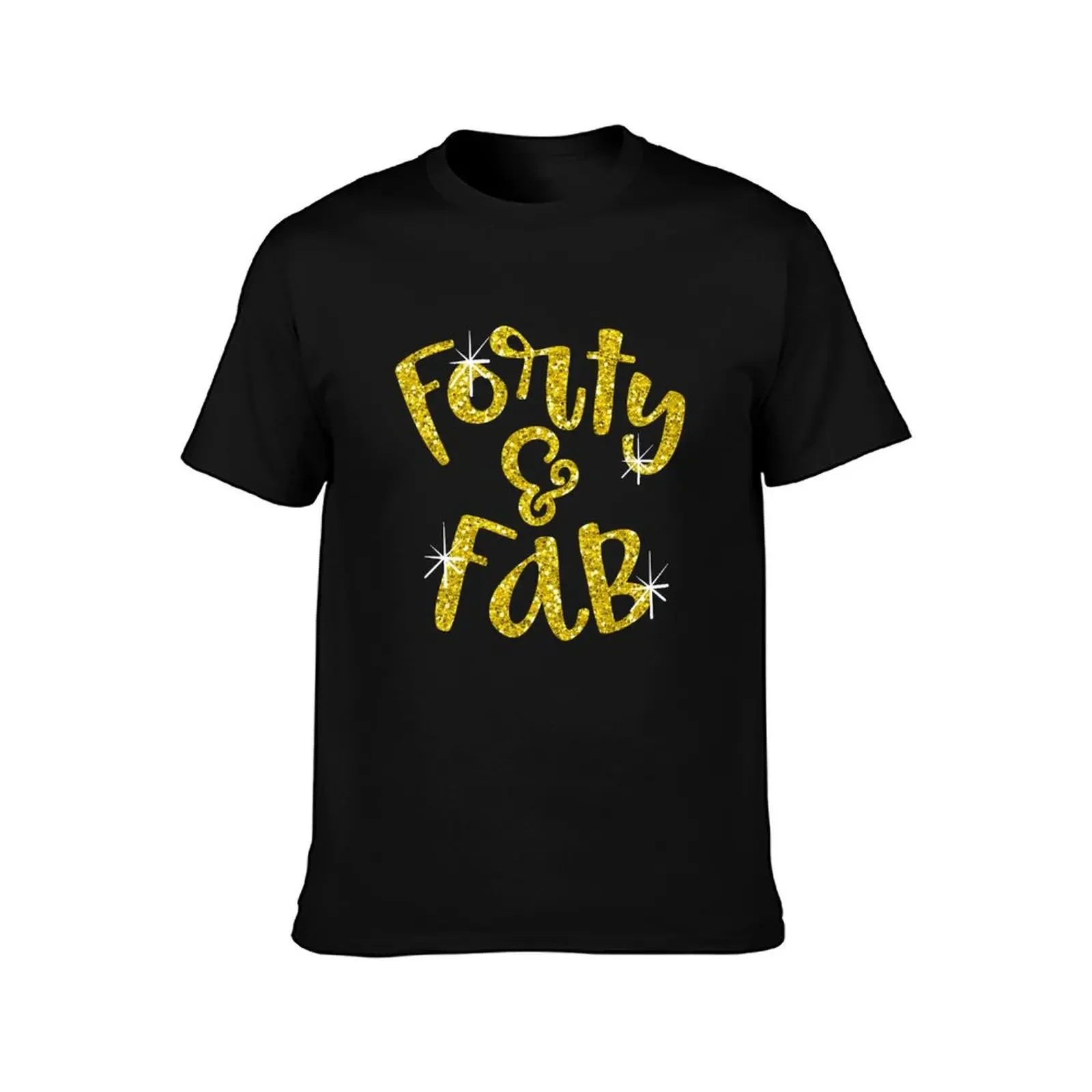 Forty & Fab T-Shirt luxury designer anime t shirts graphic t shirts luxury t-shirt men t shirts