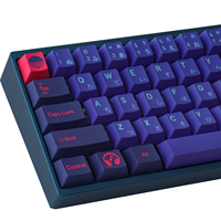 GMK laser wave Keycap 158 Keys PBT Keycaps Cherry Profile DYE-SUB Customized Keycaps For Mechanical Keyboard