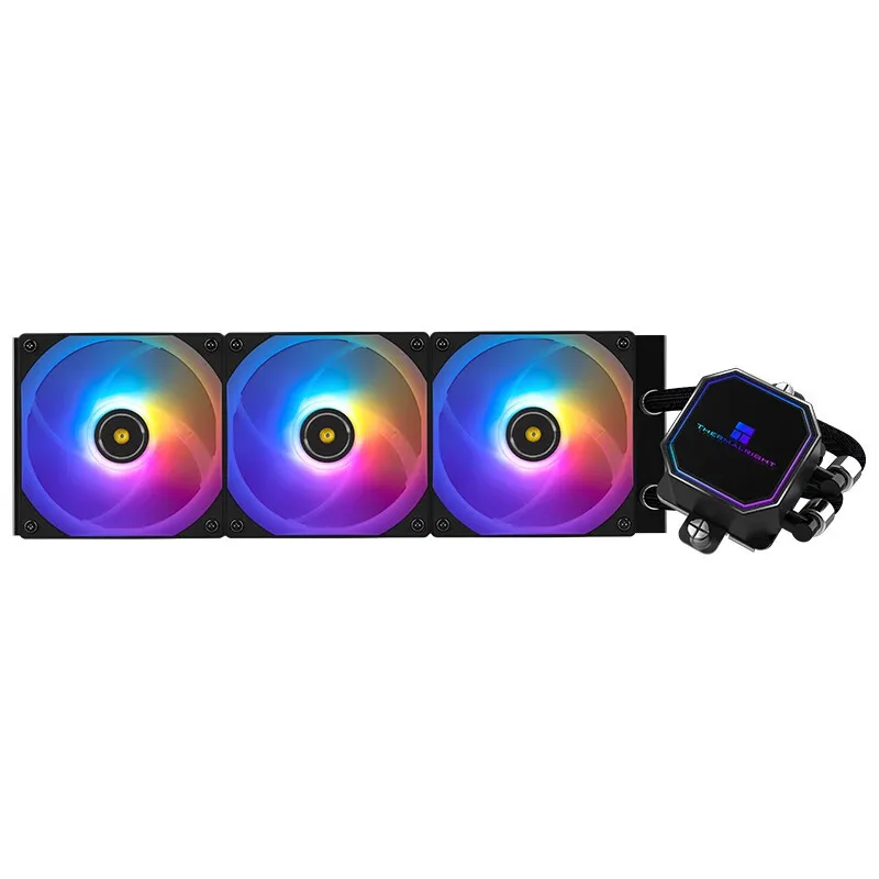 Thermalright Frozen Prism 360 Black ARGB CPU Liquid Cooler,Efficient PWM Controlled Pump 3300RPM Water Cooling Computer Parts