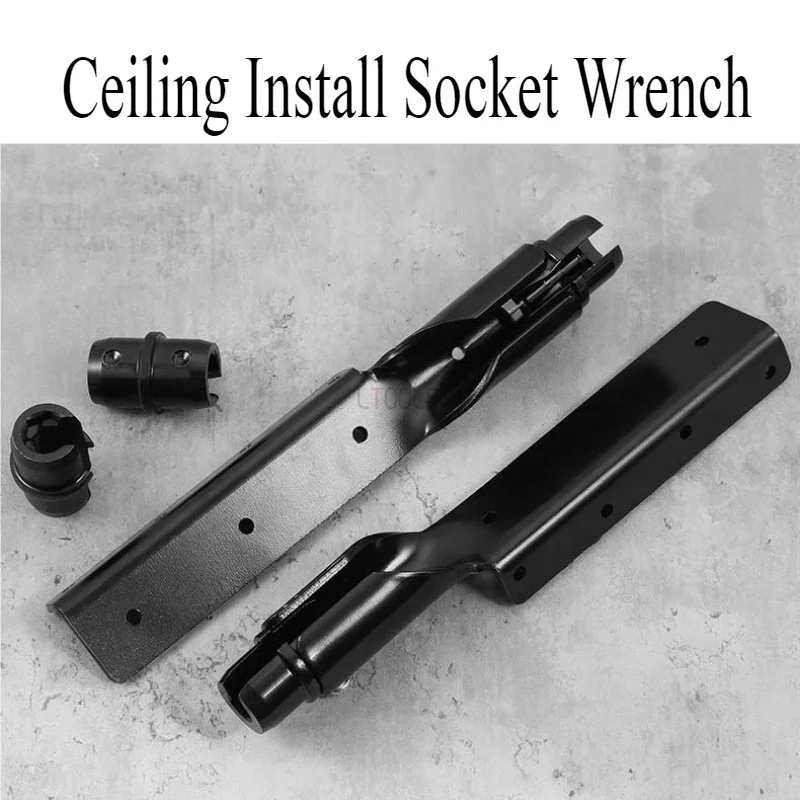 

Ceiling Install Socket Wrench Special Socket Wrench For Screw Rod Suspension Free Extension/No Need To Climb Gypsum Board Tools