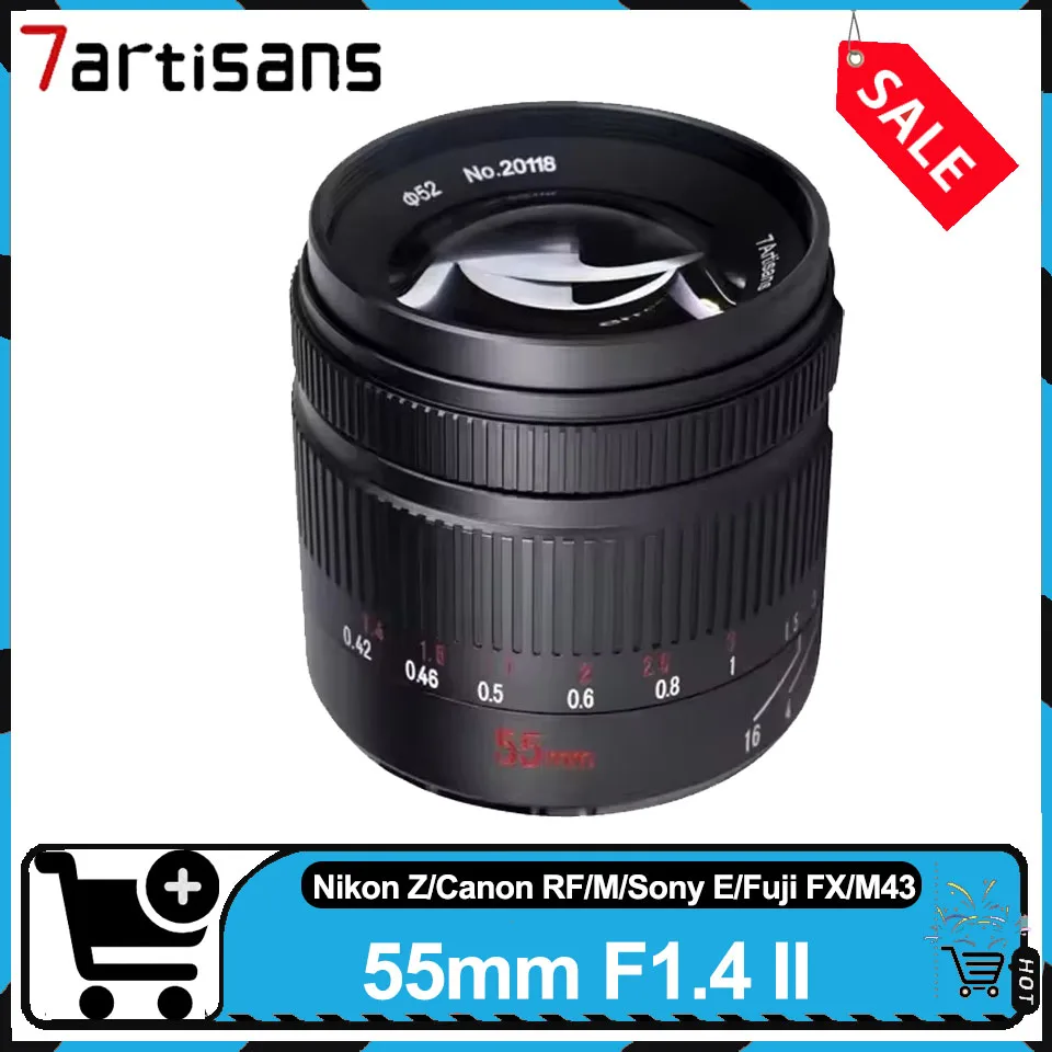 7Artisans 55Mm F1.4… - image