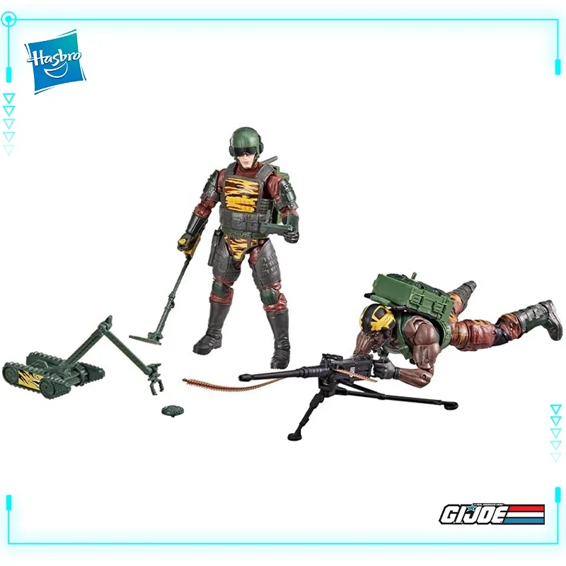 Hasbro Original Genuine G.I. Joe Classified Series 126 Roadblock Tripwire M.A.C.L.E.O.D 15cm Assembly Model Toys Action Figures