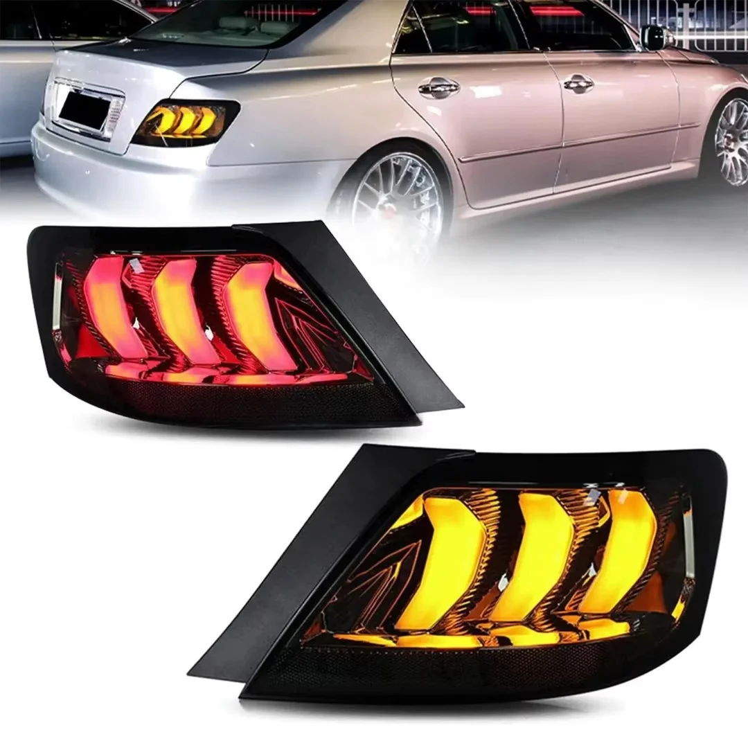 

LED Tail Lights For Toyota Mark X/Reiz 2004 2005 2006 2007 2008 2009 DRL Animation Assembly