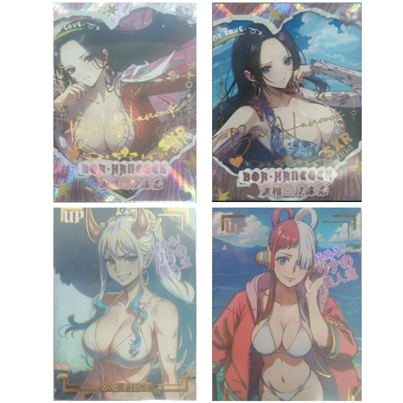 

Японское аниме ONE PIECE персонажи Boa-Hancock Yamato Нико Робин Коллекционные карты Рождественские подарки на день рождения детские игрушки