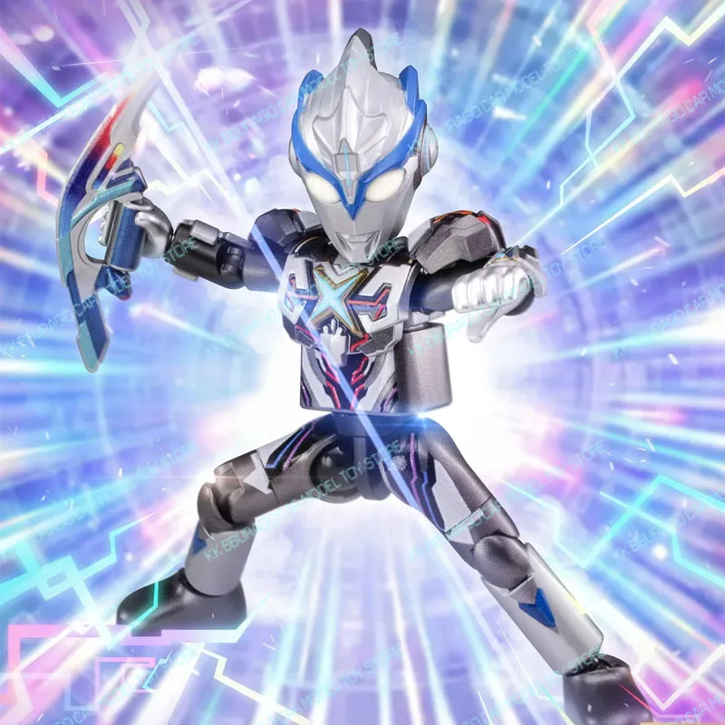 Blokees Ultraman Galaxy Versione 15 Action Figures Ultraman X Nexus Dark Faust Greeza Box Figurine Giocattolo Modello di Montaggio Kit Regalo