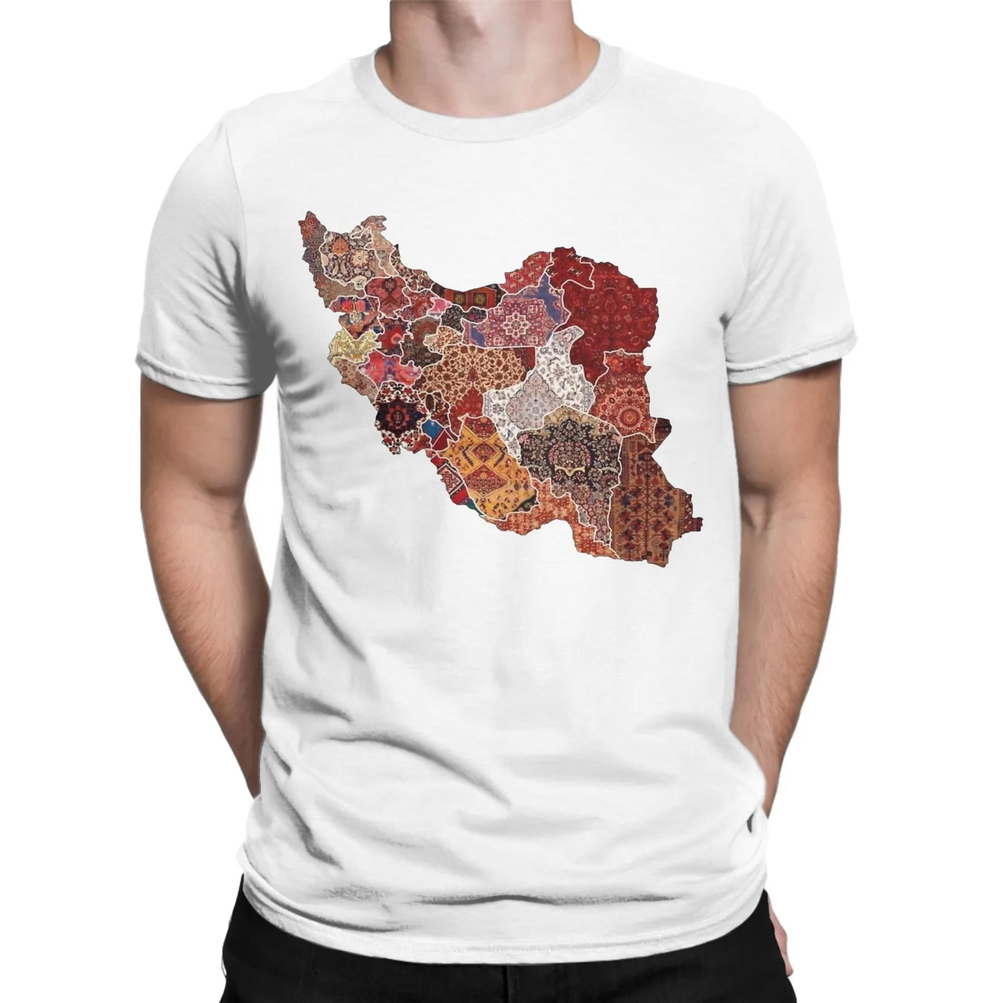 الرجال النساء تي شيرت إيران الإيراني الجدة القطن تيز قصيرة الأكمام تي شيرت Crewneck الملابس هدية فكرة