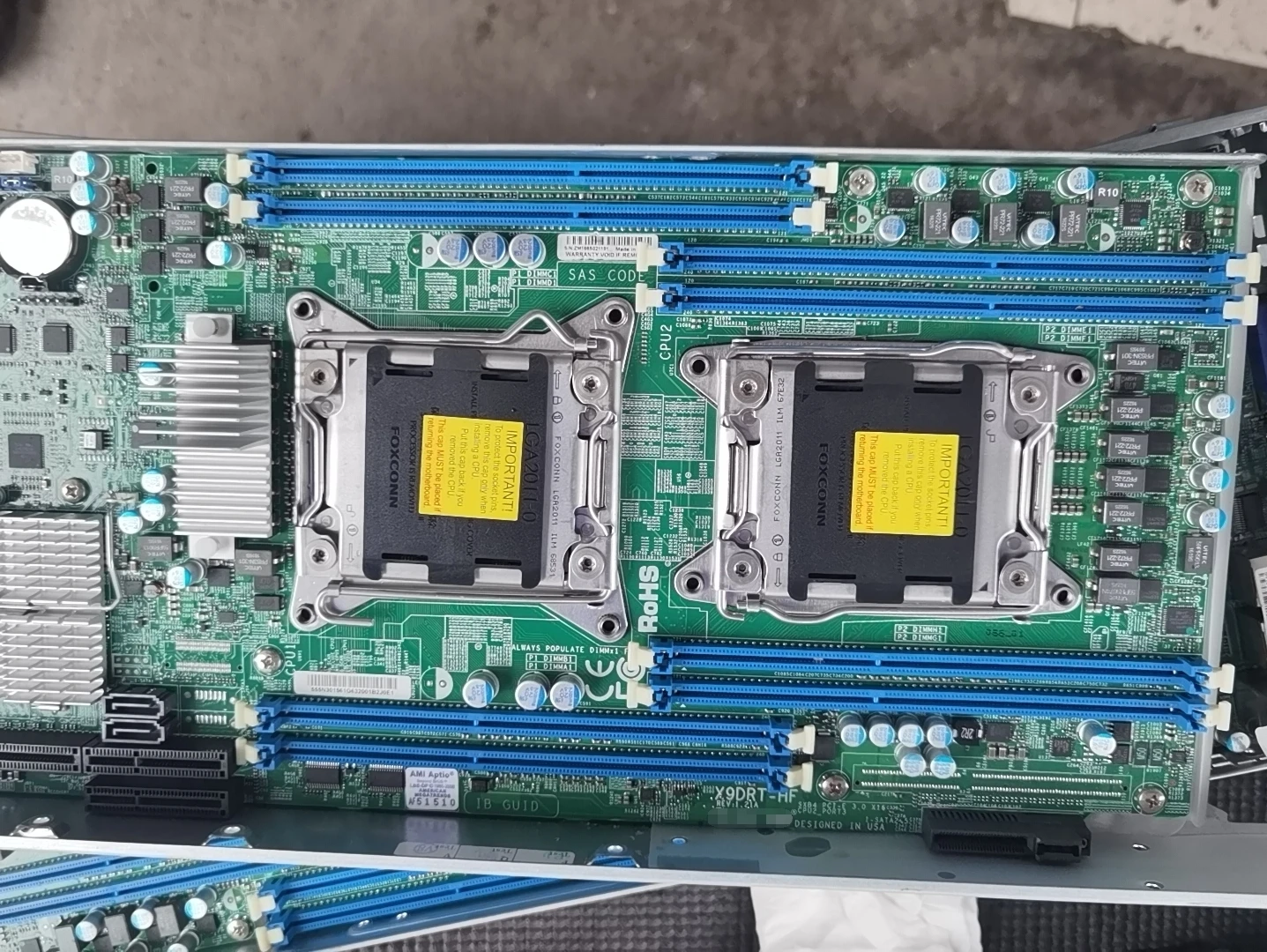 

X9DRT-HF for Supermicro Xeon Motherboard LGA2011 E5 2600 V1/V2 Family DDR3