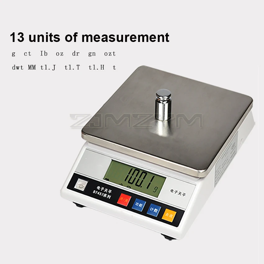 10kg x 0.1g Digital Electric Jewelry Gram Gold Gem Coin Lab Balance Weight Accurate Scale g ct lb oz dr gn ozt dwt MM Tl