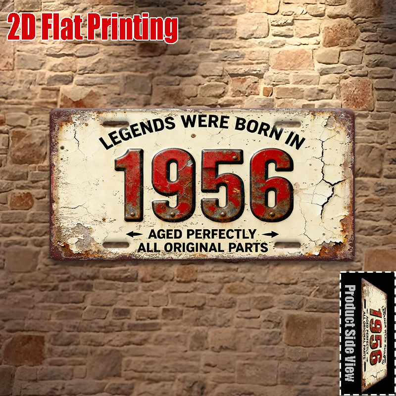 Legends Were Born in 1956 Aged Perfectly All Original Parts 2D