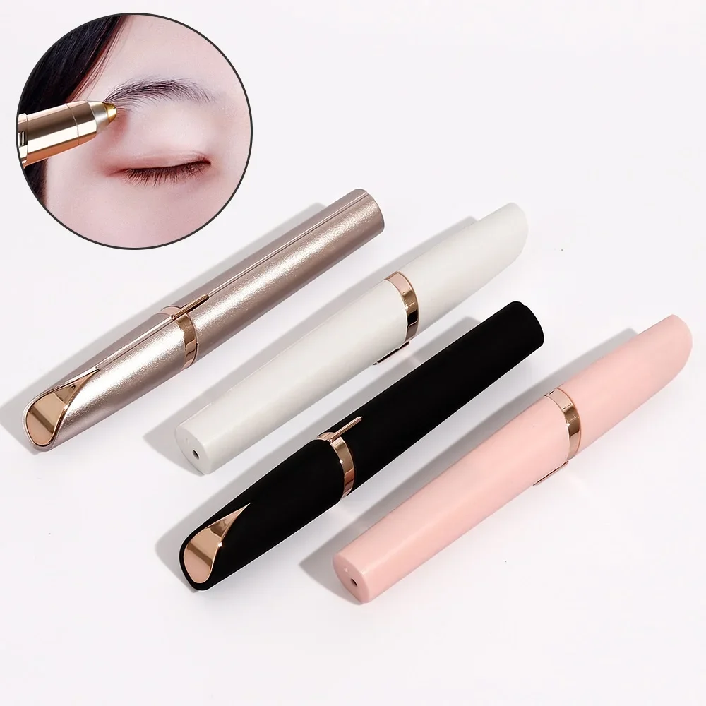 Tondeuse à sourcils électrique, extenseur éclairé par LED, élimine le visage redondant, épilateur de sourcils, rasoir à sourcils, extenseur indolore
