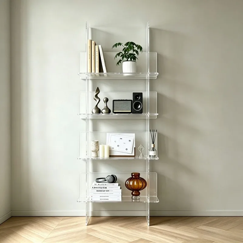 Shelf Living Room Floor Display Bookshelf Multi-layer Creative Storage Shelf Home Figure Lego Display Shelf