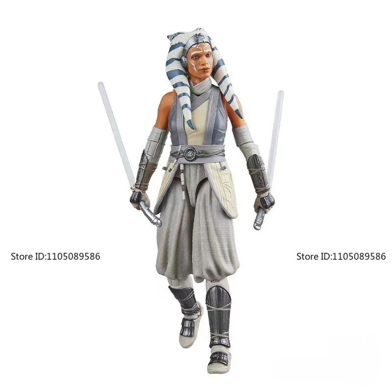 Na stanie Star Wars: Wojny Klonów G0017 Ahsoka Tano Fajny Model Figurki Mobilne Prezent Świąteczny Postacie z Filmów Zabawne Lalki