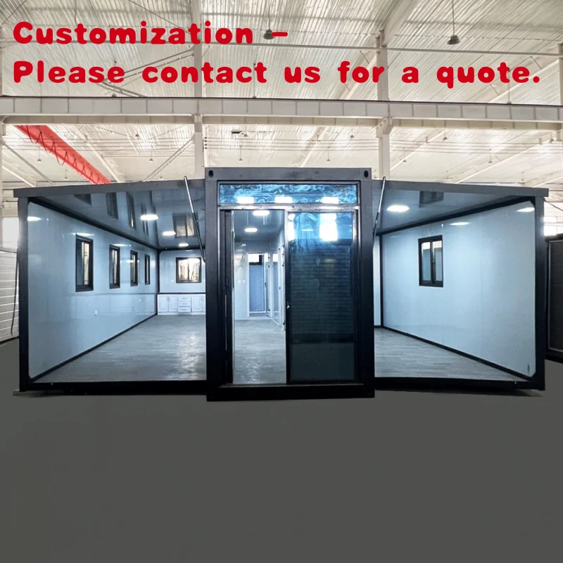 

custom.Hot Sale 40ft Luxury Australian Steel Container House Prefabricated Foldable Expandable Home with 2 Bedrooms Outdoor Offi