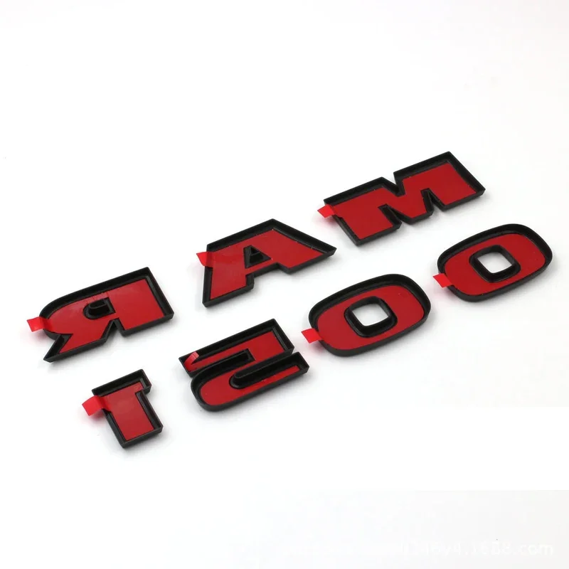 ABS Car Door Side Emblem Cover Sticker for Dodge Ram 1500 2019 2020 2021 2022 Auto Fender Letter Badge Exterior Decoration - view 5