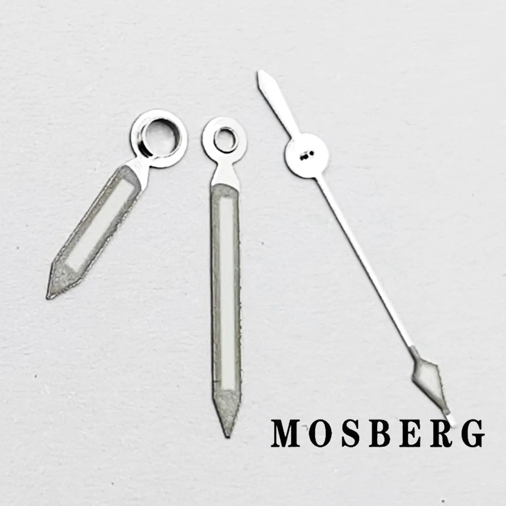 ساعة يد من الفضة المضيئة ، حركة أوتوماتيكية ، قطع غيار إكسسوارات ، خضراء ، تناسب NH35 ، NH36 ، ETA2824 ، 47 ، Miyota ،