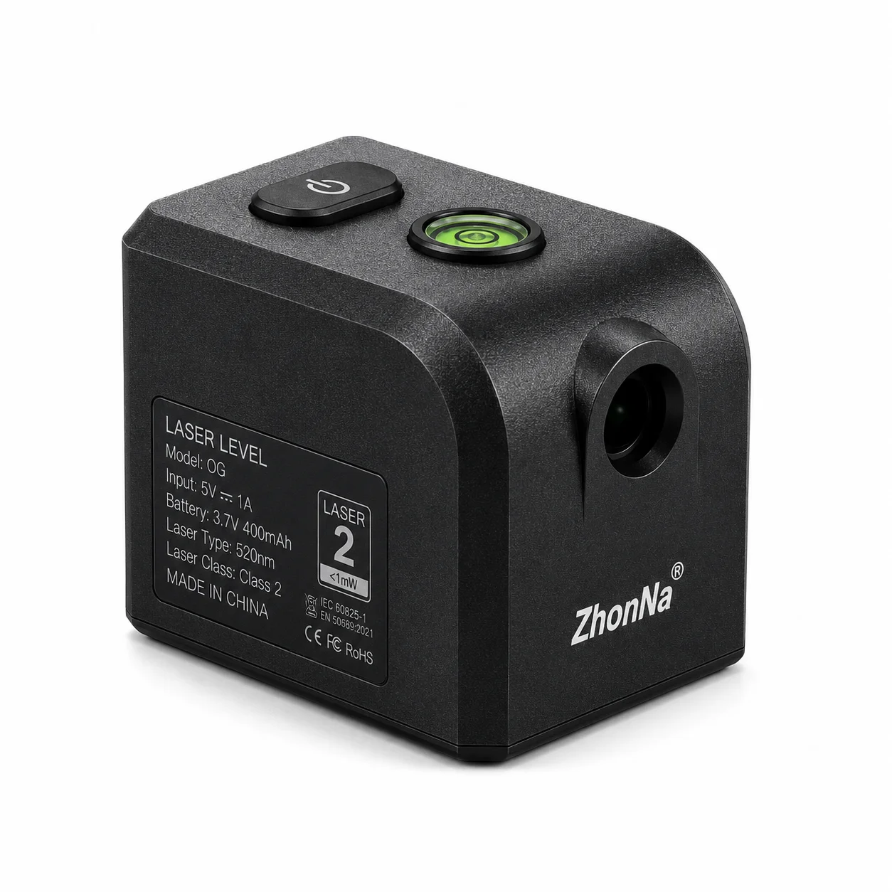 Mini Green/Red Laser Level for Indoor Golf Putting Alignment, USB Rechargeable Magnetic Portable Cross Line Dot Laser Tool