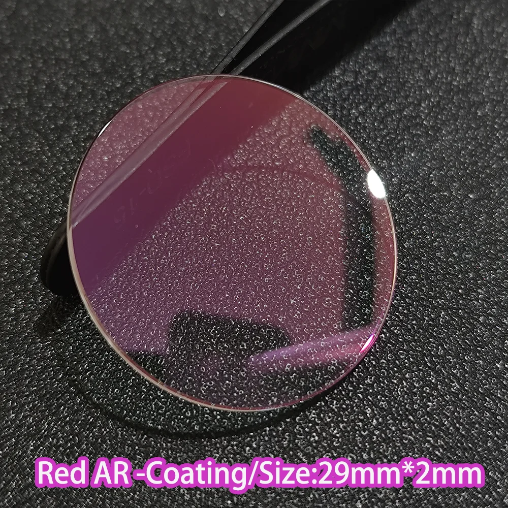 29mm-32mm Domed Flat Sapphire Glass Watch Clear/Red/Blue AR Coating Thickness 2mm-4.5mm Glass Men’s Watches Replace Accessory