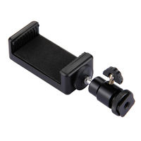 Universal Phone Clip Bracket Holder Mount Tripod Monopod Stand PTZ adapter for Canon Nikon iPhone Samsung Xiaomi Smartphone