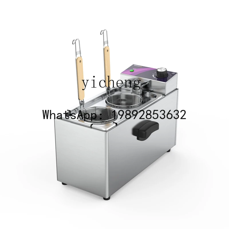 H2 Noodle Cooking Stove Commercial Electric Noodle Cooking Pot Desktop Powder Cooking Machine Small Malatang Soup Noodle Stove
