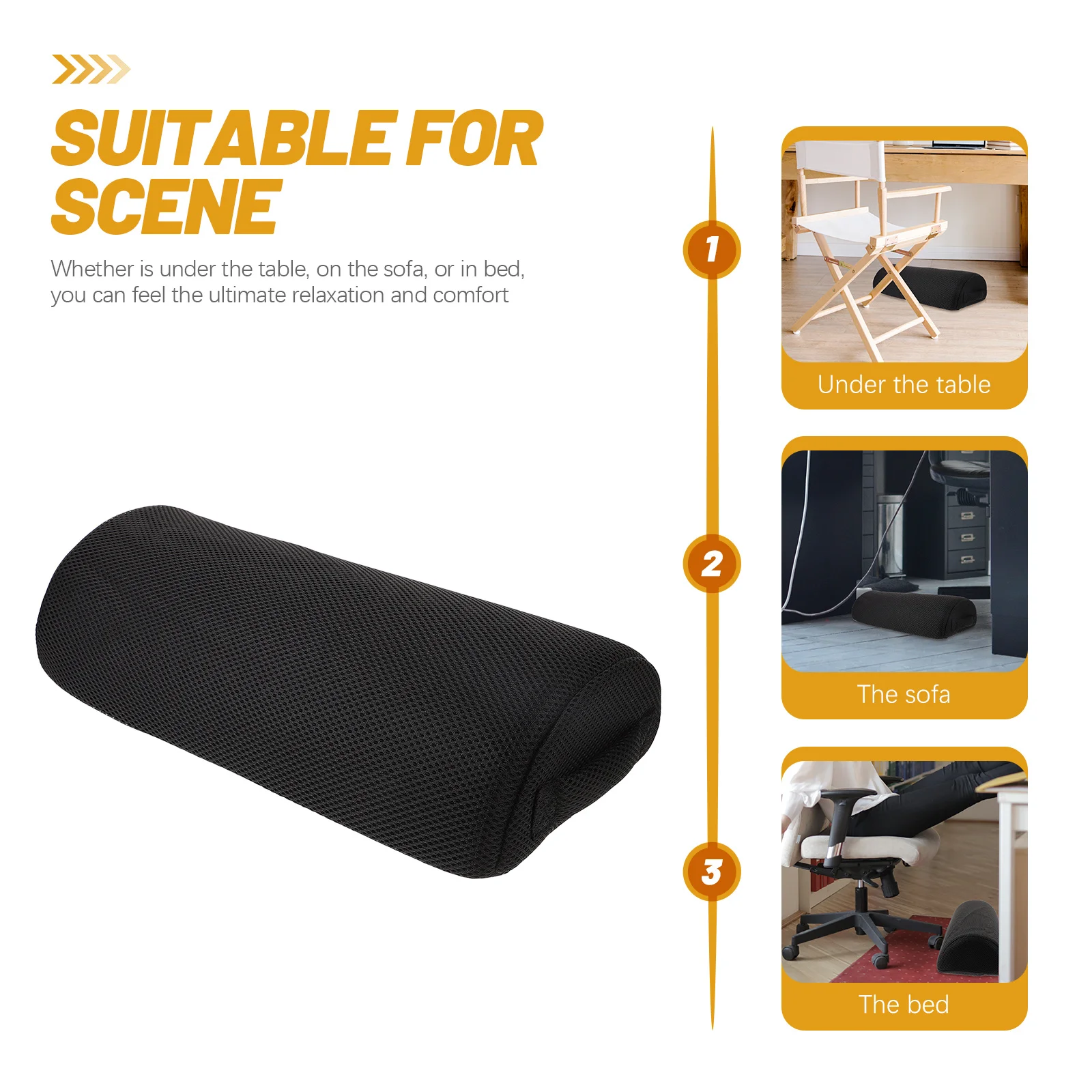 

Foot Rest Pillow For Legs Elevation Support Under Desk Sofa Bed Leg Support Cushion For Swelling Relief Circulation Home