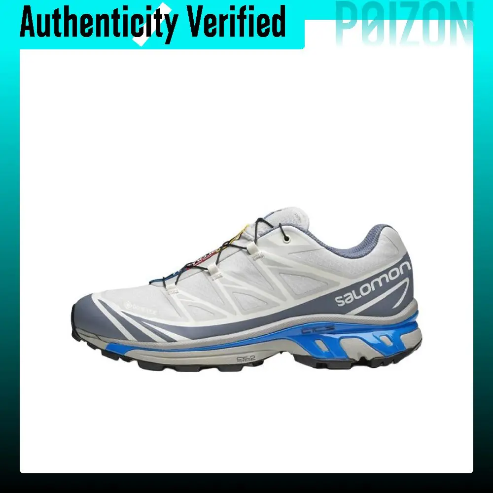 SALOMON XT 6 Breathable Low top Outdoor Shoes Unisex Alloy Color L47292200