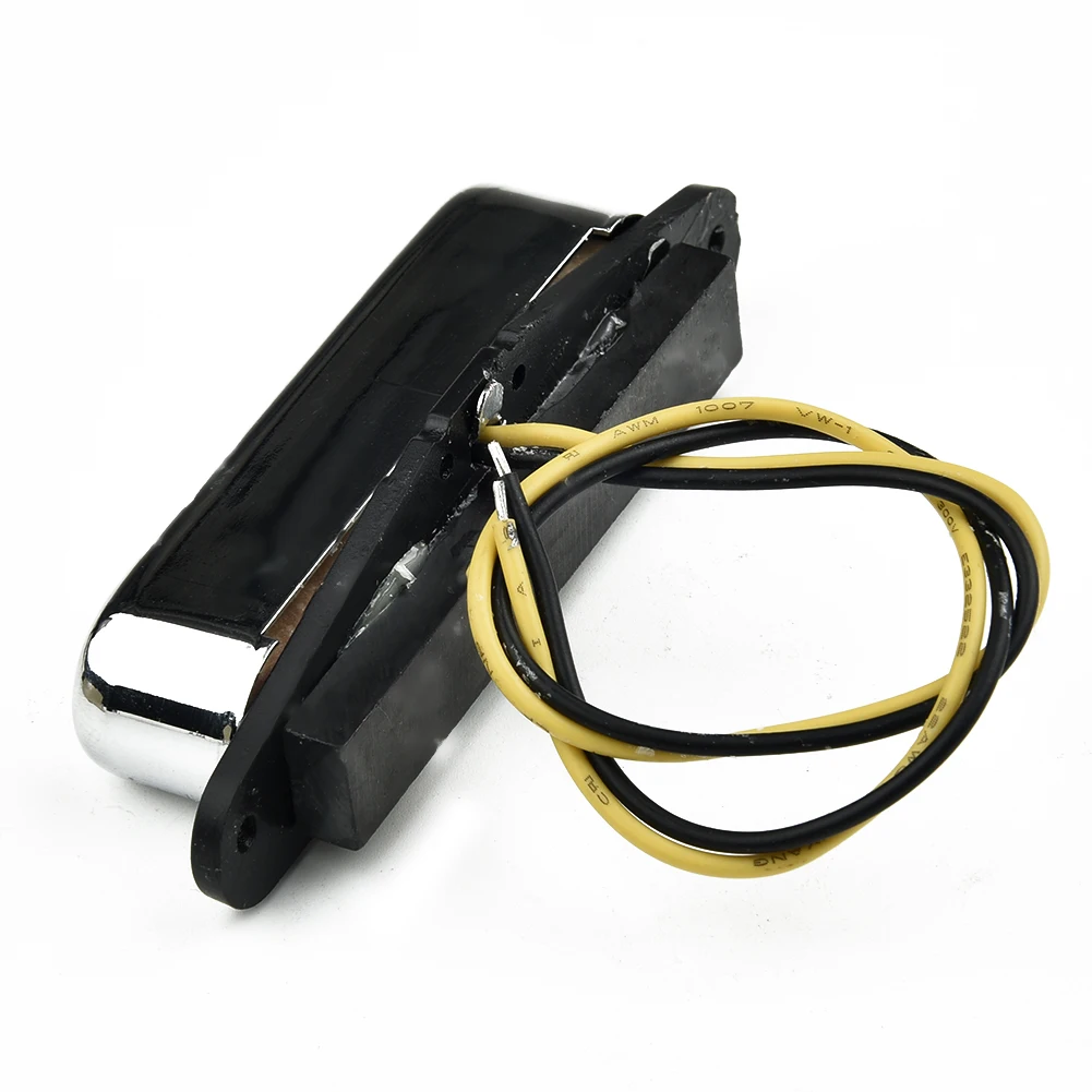 For Studio Recording Black Single Coil Pickup Guitar Accessory Replacement Pickup Robust Material Construction