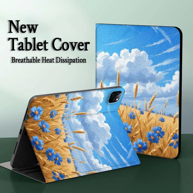

Beautiful Scenery Flower For iPad Pro Air Mini 2 3 4 5 6 7 7th 8th 9th 10th 11th 10.2 9.7 10.5 10.9 11 12.9 13 Tablet Case