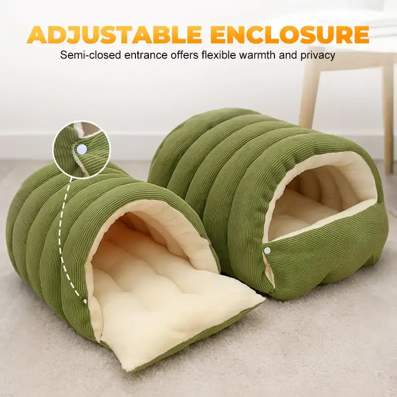 CAMA TÉRMICA DE FELPA PARA GATOS