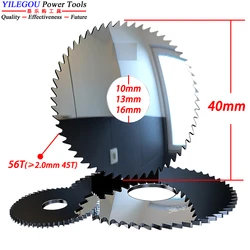 40mm Tungsten Steel Milling Cutter And 10 13 16mm Cutter Arbor. 40x10mm Soild Carbide Circular Saw Blade 40x13mm CNC Saw Blades