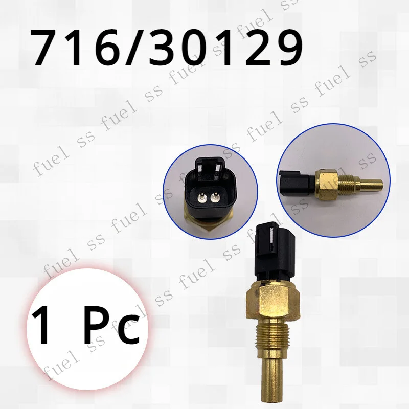 S+ Water Temperature Sensor 716/30129 Fit For JCB 716-30129 3CX 4CX Excaor Part*