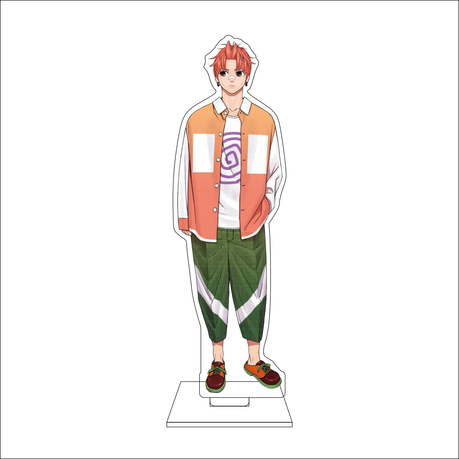 16CM Anime DAN DA DAN Cosplay Acrylic Figure Stand Plate Shiratori Aira Takakura Ken Ayase Momo Ornaments Gifts view 6