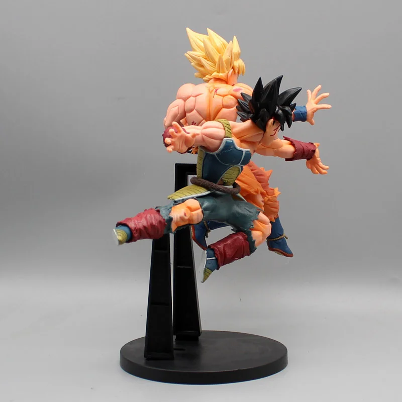 Figurine de Dessin Animé Dragon Ball Z, Son Goku, Bardock, Modèle Super Saisuperb, Statue en PVC, Collection de Jouets, Cadeau, 27cm