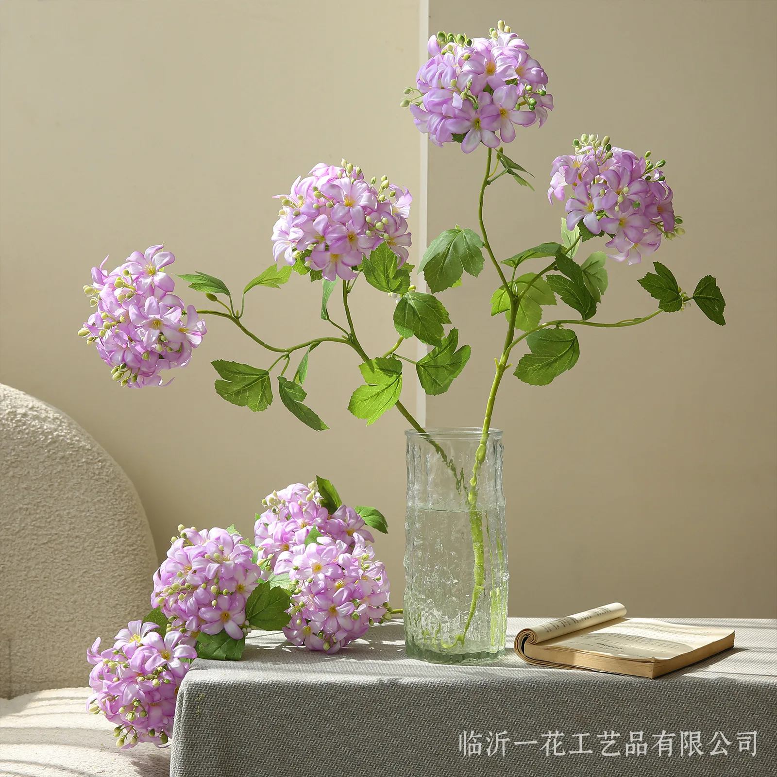 

5 шт. искусственный 2 головки гортензии шелковый цветок домашний декор обеденный стол букет свадебный декор цветочная композиция реквизит для фотосъемки