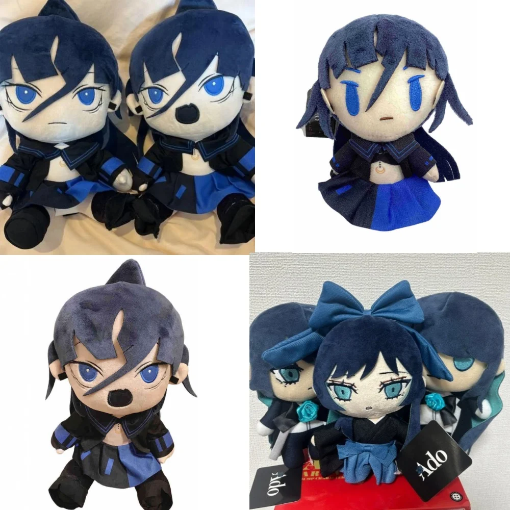 

Q Version Yamato Nadeshiko Anime Cartoon Ado Hibana Kimono Plush Doll Girl Kawaii Bedroom Pillow Ornament Birthday Gift
