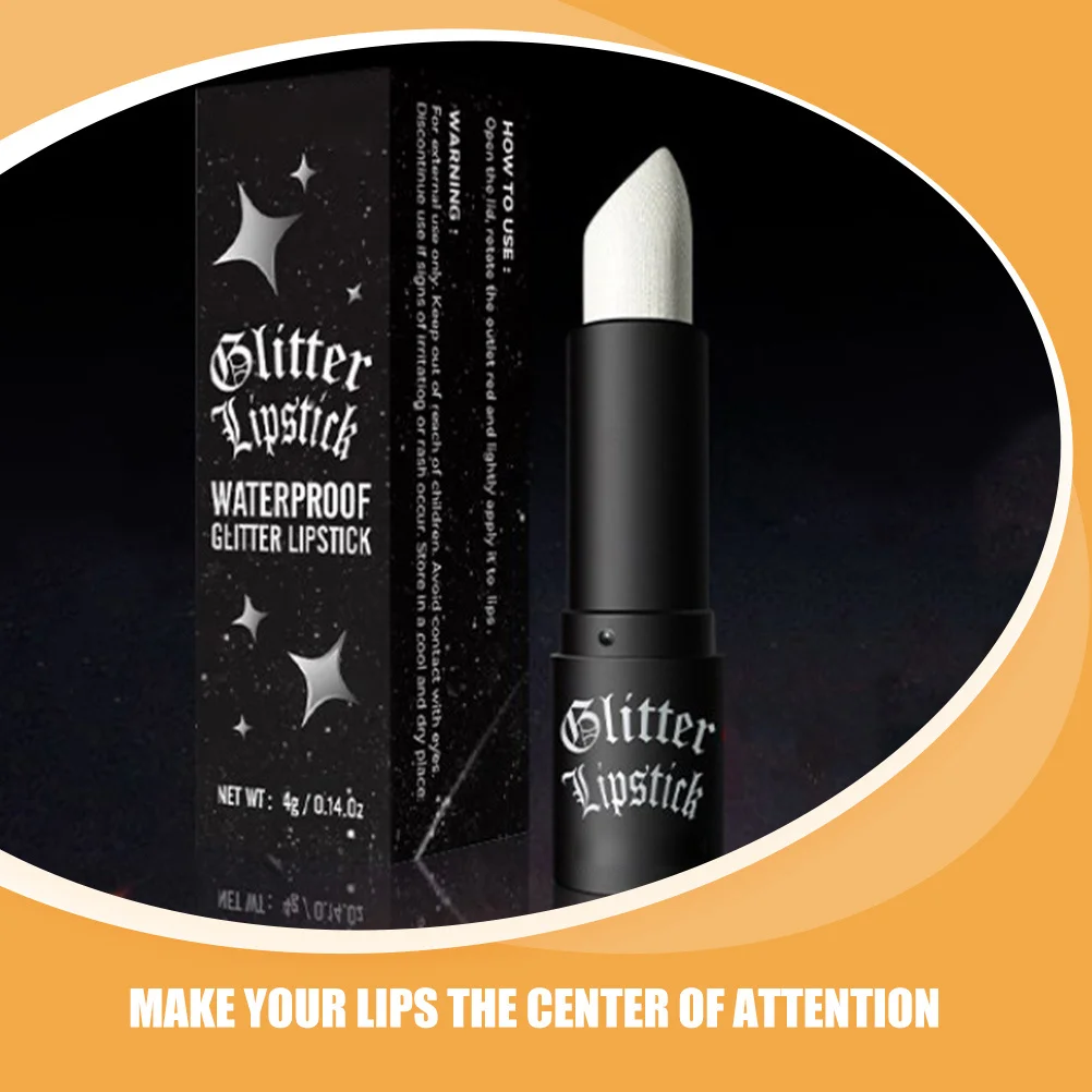 マットグリッターリップスティック ハロウィンメイク 長持ちするノンスティックフォーミュラ リップグロス 女性用 ハロウィンリップスティックセット