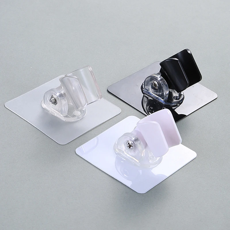 Household Shower Head Holder Adjustable Bathroom Wall Mount Bracket Self-adhesive 3Colors