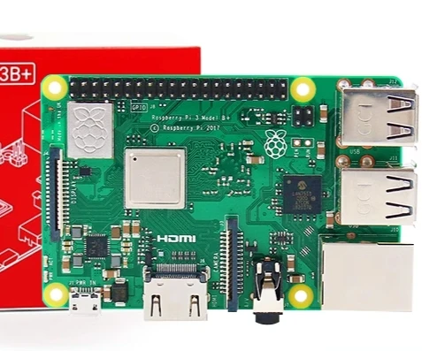 Raspberry Pie 3B+ Raspberry Pi 3B+ Entry Sensor Computer 4-Core Development Board