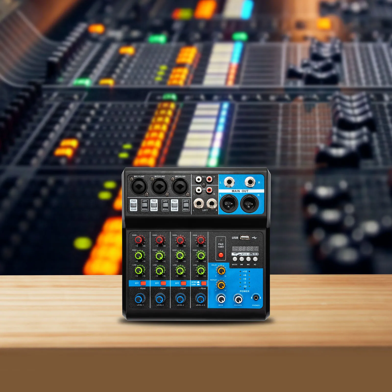 5 Channel Audio Mix…