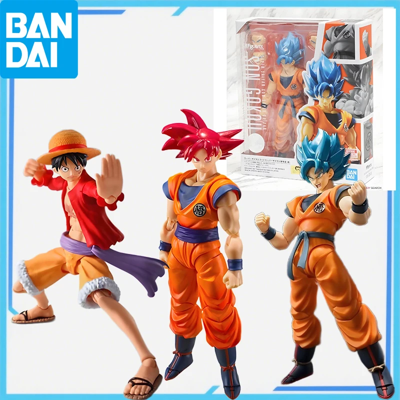 

В наличии Bandai S.H.Figuarts SHF Dragon Ball Super Saiyan God Son Goku Фигурка Коллекционная игрушка в подарок WY