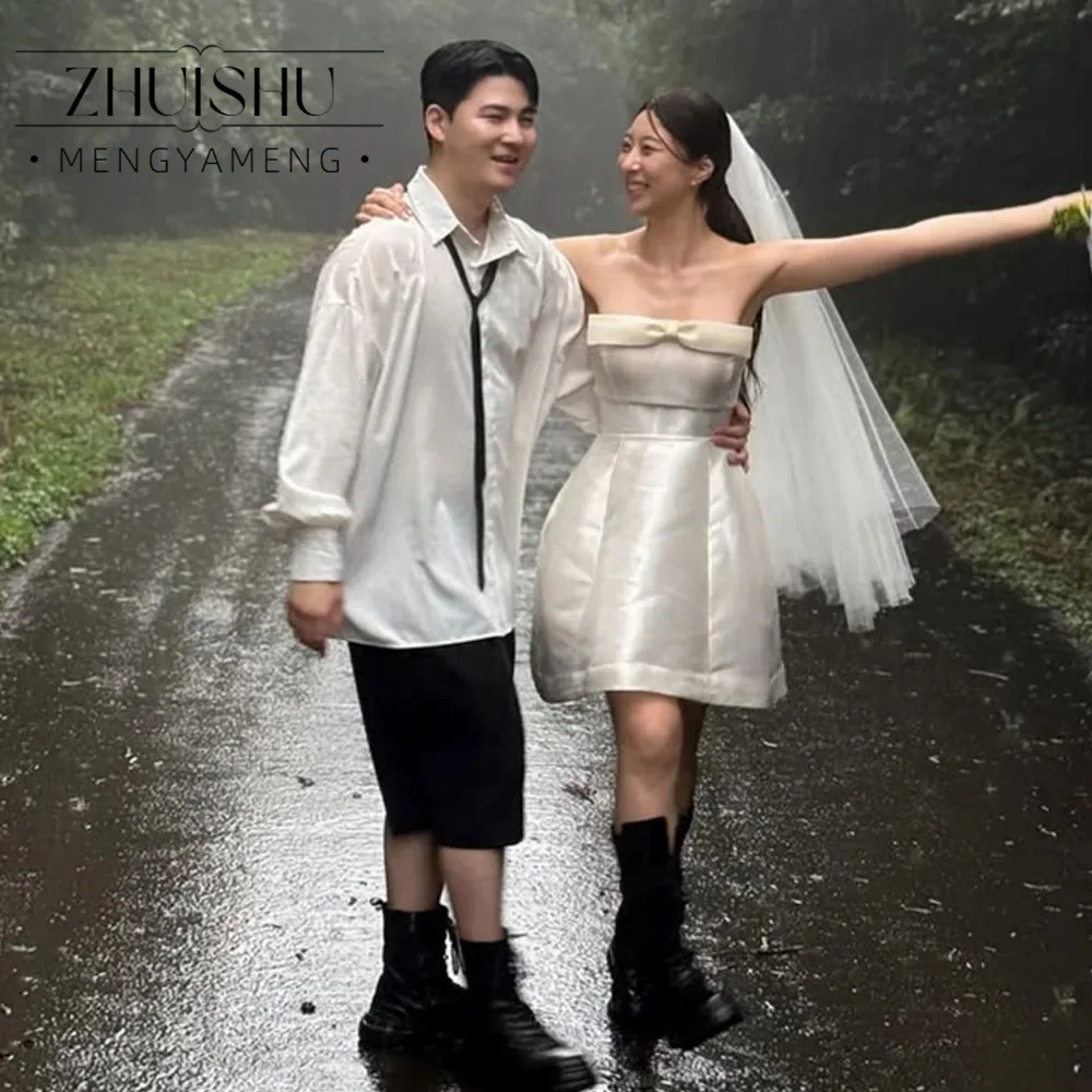 zhuishu-mini-abito-da-sposa-in-raso-avorio-stile-coreano-per-servizio-fotografico-senza-spalline-con-fiocco-linea-ad-a-corto-con-corsetto-personalizzabile-웨딩드레스