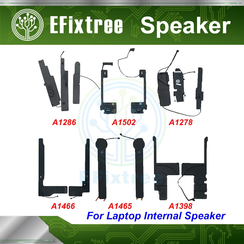Laptop Internal Right Left Speaker For MacBook Pro Air A1278 A1286 A1466 A1465 A1502 A1398 A1425 For Loudspeaker Replacement