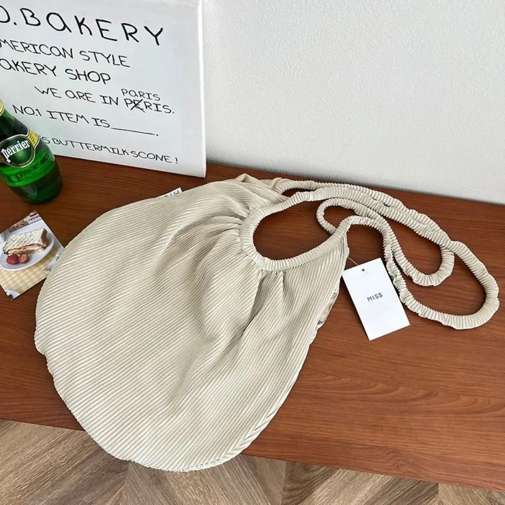 Prosta dzianinowa torba na ramię o dużej pojemności w cukierkowym kolorze Torba pod pachę Tote Bag Woman Girls