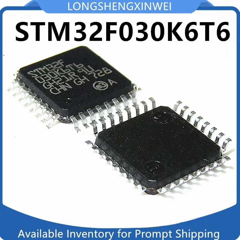 1PCS STM32F030K6T6 STM32F030 New Single Chip Chip 32 Bit MCU Tile LQFP32