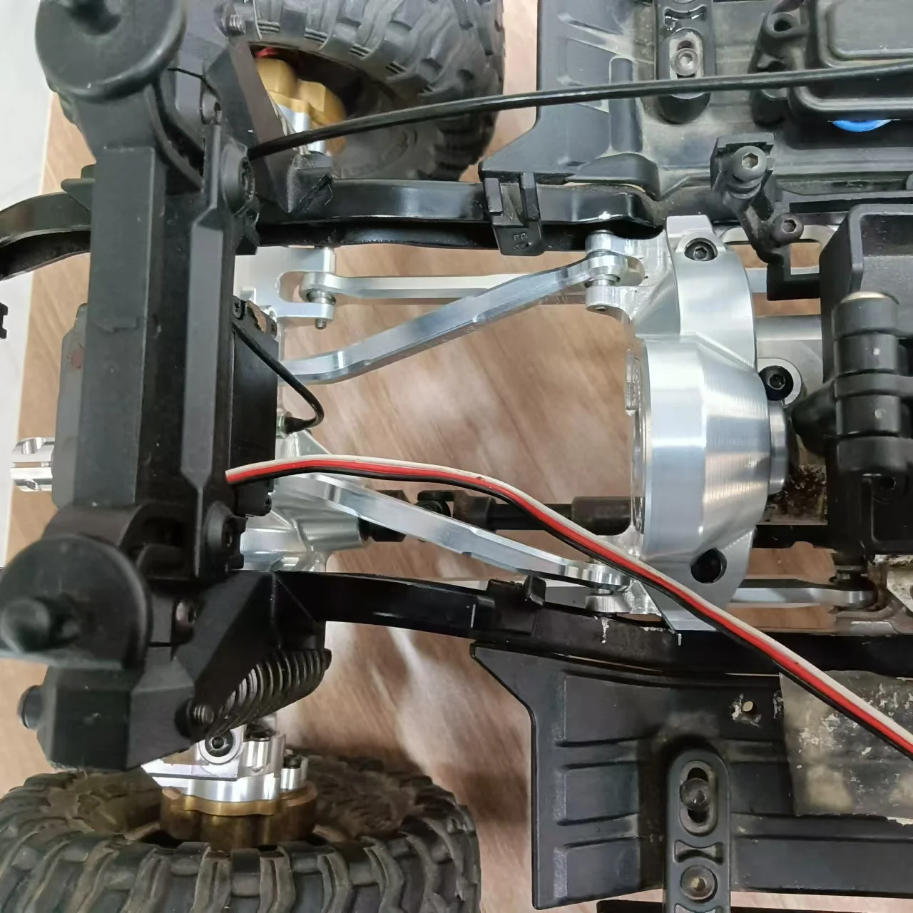 VITAVON 업그레이드 4개의 링크 부품은 Trx-4 옵션 3용 VITAVON 프론트 액슬 하우징에 적합합니다.