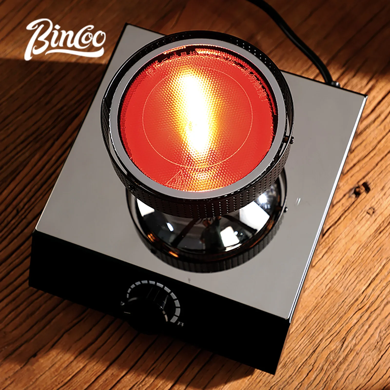 

BINCOO 400W 220V Siphon Pot Convection Oven Coffee Heater Electric Stove Halogen Light Wave Infrared Heating 750℃ Heat Resistant