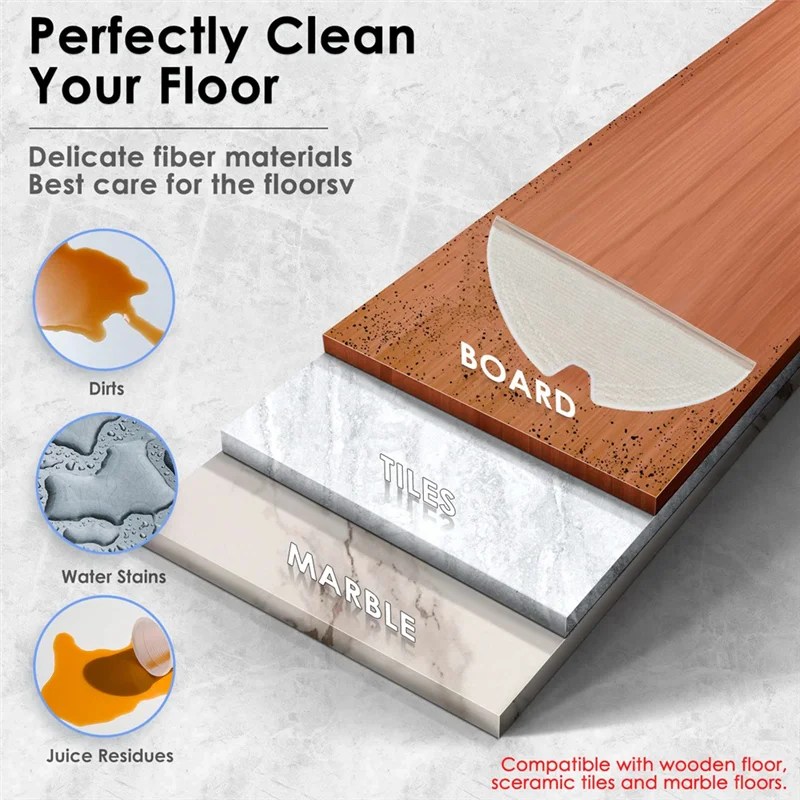 حامل ممسحة A005-Mop مع وسادة ممسحة لاستبدال أجزاء المكنسة الكهربائية Roborock S5 Max/S6 Maxv/S6 PURE/T7