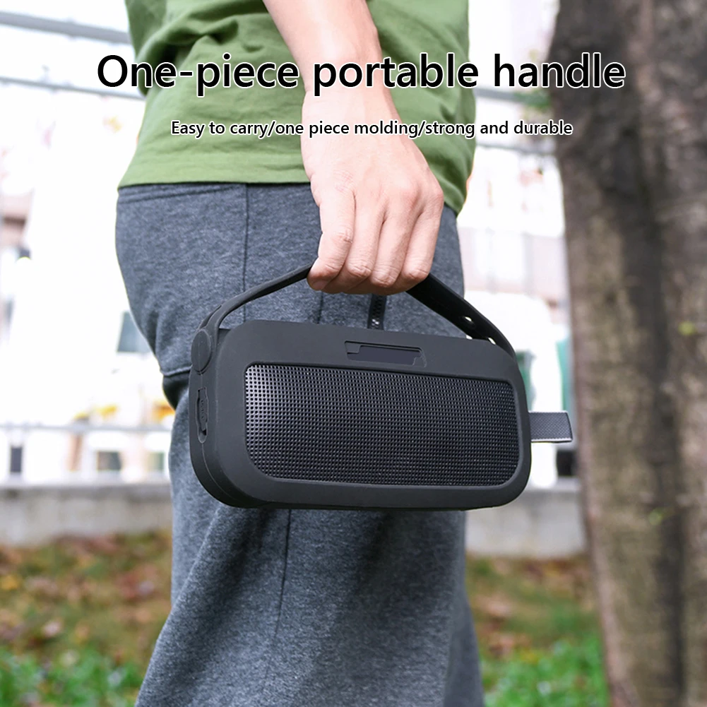 Capa De Silicone Para Bose SoundLink Flex, Anti-Scratch Viagem, Capa Protetora Do Altifalante, Bolsa De Transporte