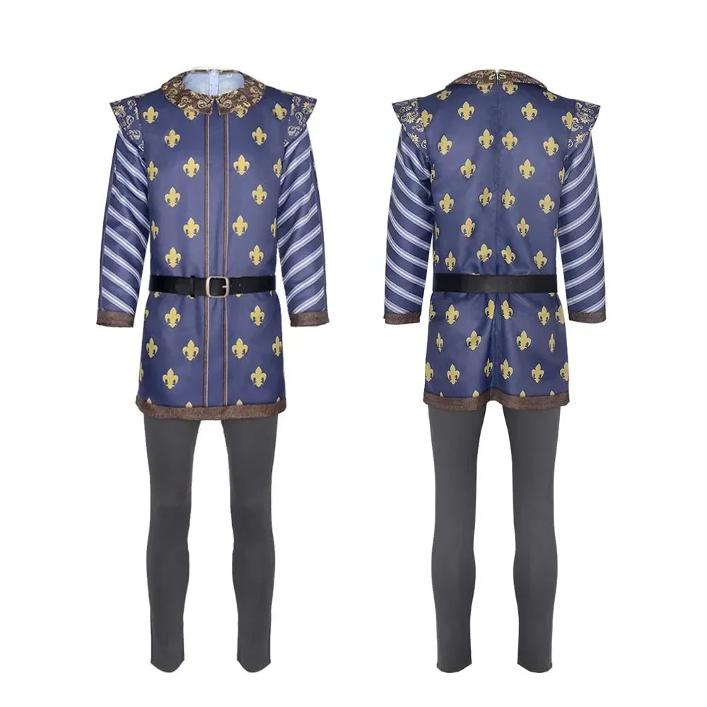 Shrek Cosplay Kostuum Anime Film Monster Prins Uniform Jas Broek Riem Volledige Sets Volwassen Mannen Halloween Carnaval Party Fancy Pak