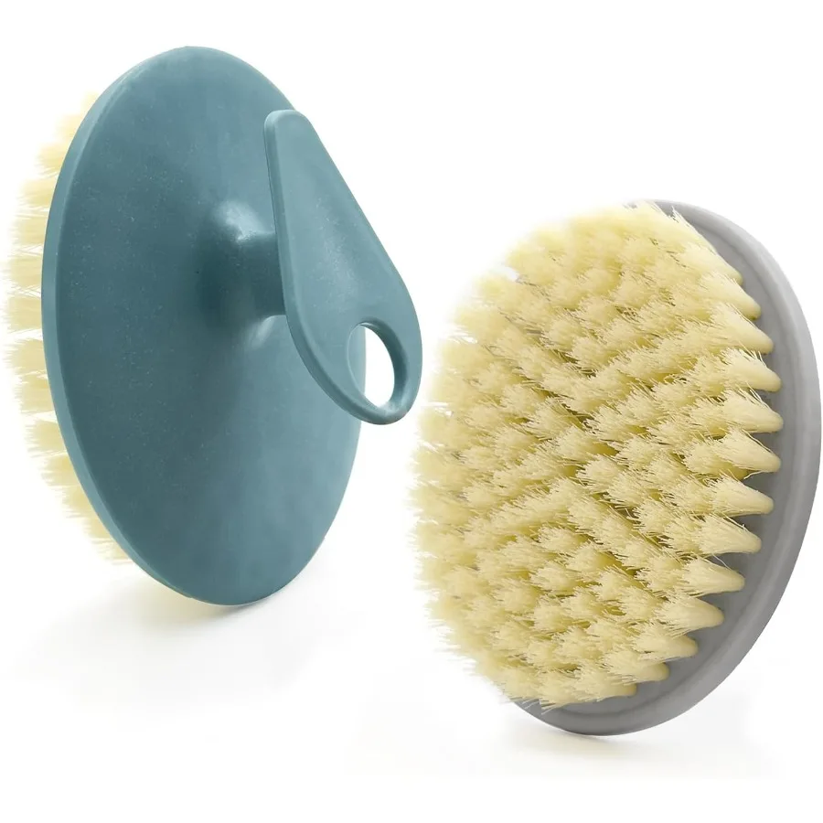 

Скруббер для тела, 2 упаковки, нежная отшелушивающая щетка для душа и ванны с мягкой щетиной для чувствительной кожи, подходит для женщин и мужчин, NonS