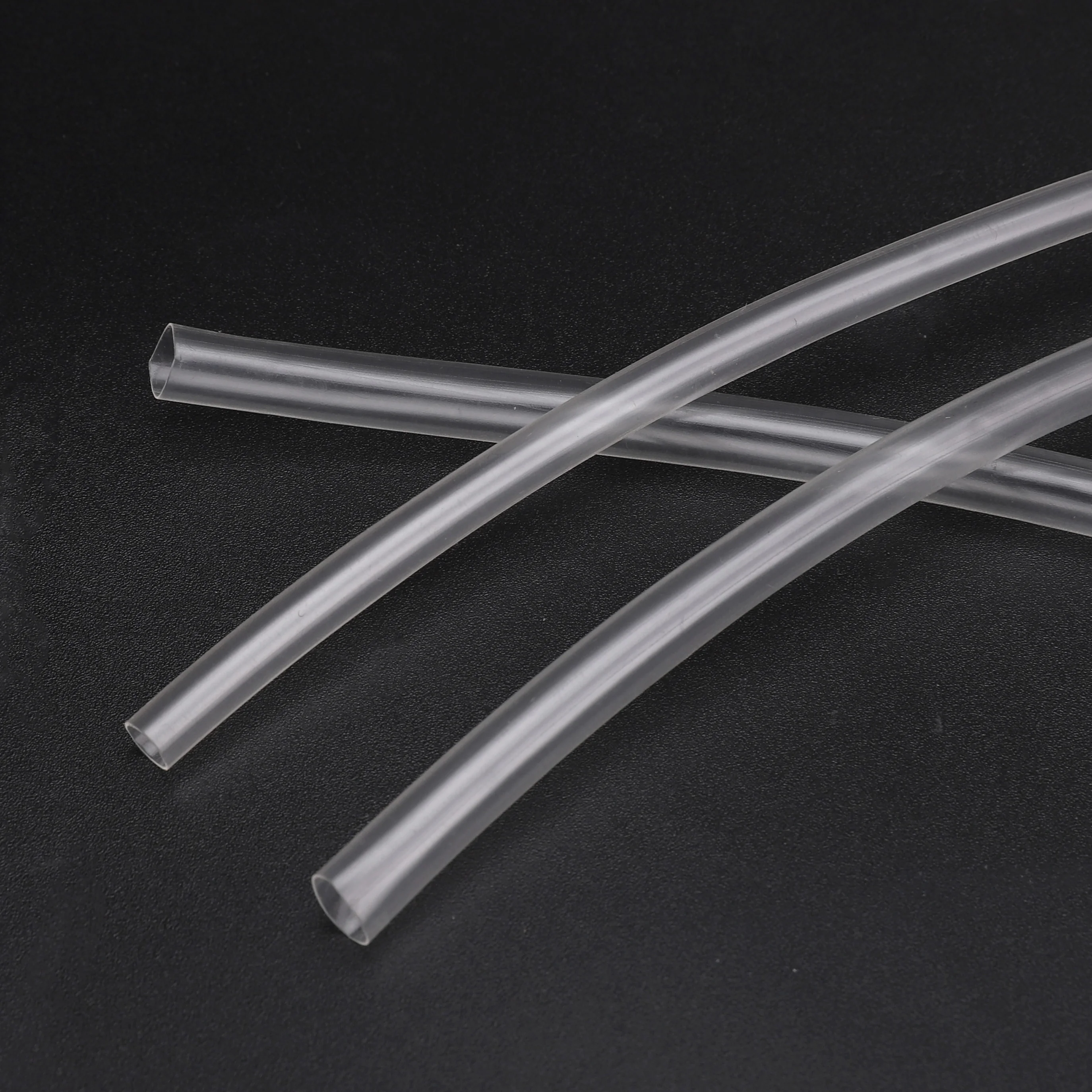 

2-20Pcs 3/4mm PE Transparent Heat Shrink Tubing 15cm HIgh Temperature Resistance Flexible Tube Pipe For Home Decoration Supplies